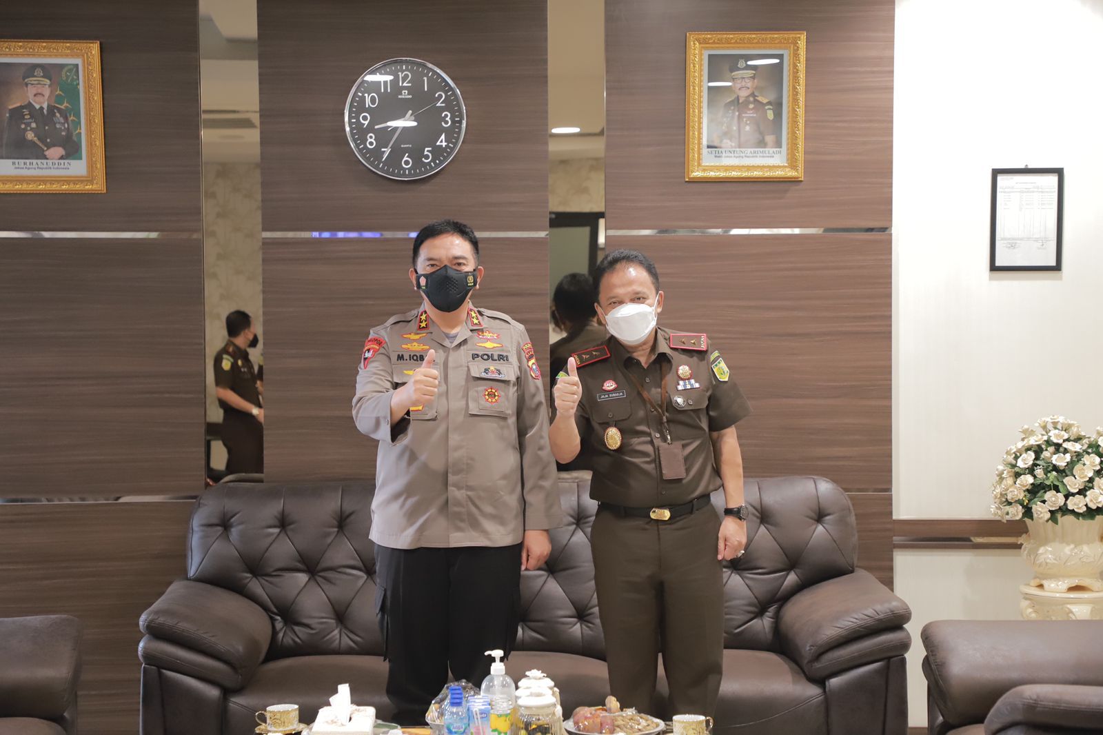 Silaturahmi Dengan Kejati Riau, Kapolda M Iqbal: Kejaksaan Adalah Mitra Strategis Dalam Penegakan Hukum